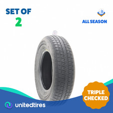 Set Of 2 Used St 20575r14 Castle Rock St226 10096l - 732 Set Of 2 Used St 20575r14 Castle Rock St226 10096l - 732