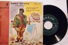 Disco vinile 45 giri di Carlo Artuffo  MSEQ 35006 - I porci del nostro paese....