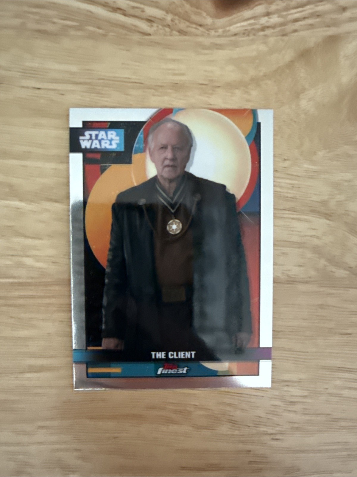 The Client #F-51 Star Wars 2025 Topps Smugglers Outpost Finest trading card — raw and PSA graded price guide