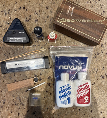Audioquest Dishwasher Stylus Cleaners  Novus Plastic Polish & More