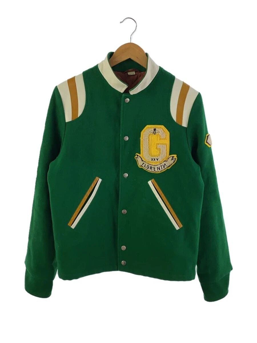 Giacca Gucci Varsity 44 cotone GRN 495032 Z524H