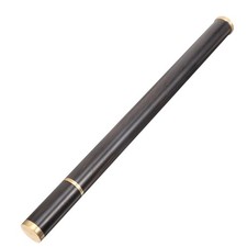 Wooden Incense Stick Storage Tube Holder Container for Home Use Black Color