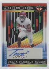 2022 Leaf Valiant Rising Stock Red White & Blue /7 Traeshon Holden Auto 04tw