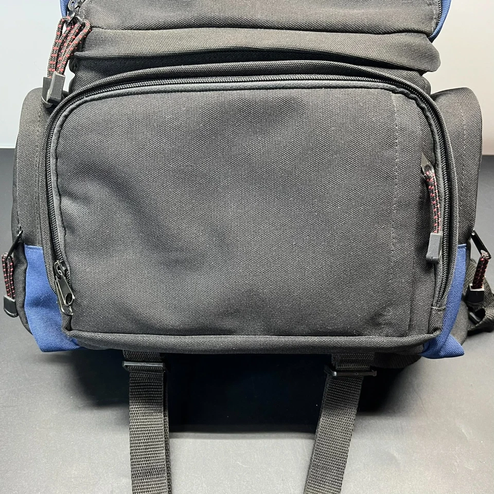 Tamrac Photo Explorer Mochila Bolsa para Cámara Mochila Negro Azul Compartimentos Acolchados Foto 3 de 4