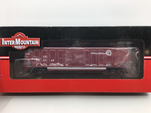 HO Intermountain Conrail Calidad 13 Paneles Coalporter Carbón Góndola Coche CR #505348 | Condition: Used