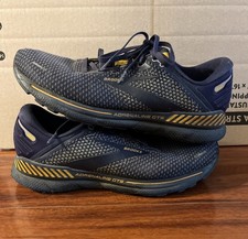 Brooks Adrenaline GTS 22 Blue Running Shoes Mens Size 12 D - 1103661D034