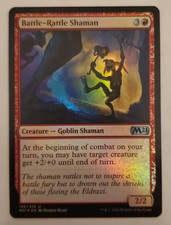 1x Battle-Rattle Shaman FOIL Core Set 2021 M21 MTG Magic the Gathering NM