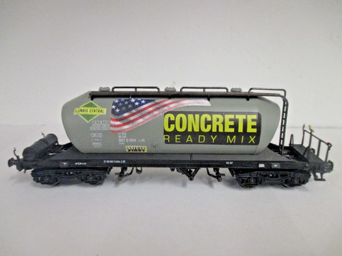 Electrotren 4500, H0 Zementsilowagen 4-achs Concrete USA, Einzelstück | Condition: Gebraucht