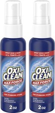 Spray quitamanchas para ropa OxiClean Max Force 2 fl oz, paquete de 2
