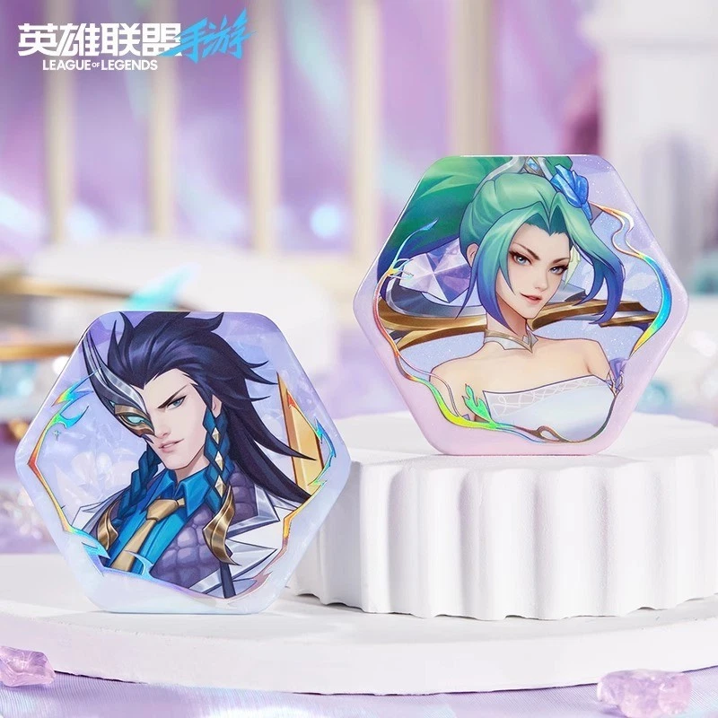 Official League of Legends Mobile Game Crystal Rose Series Badge Tinplate Gift - Image 4 of 4