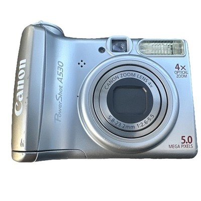 Canon PowerShot A520 4.0MP Digital Camera Vintage Point & Shoot