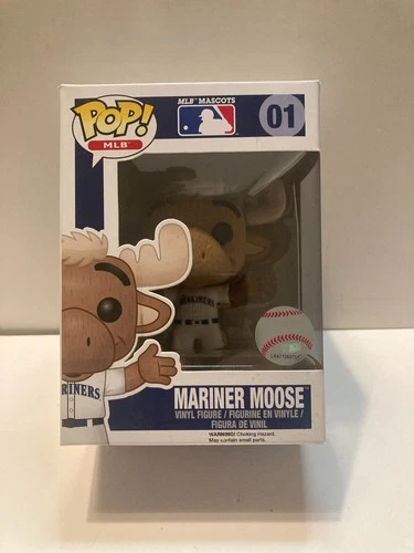 NEW Funko Pop! MLB Mascots Mariner Moose #01