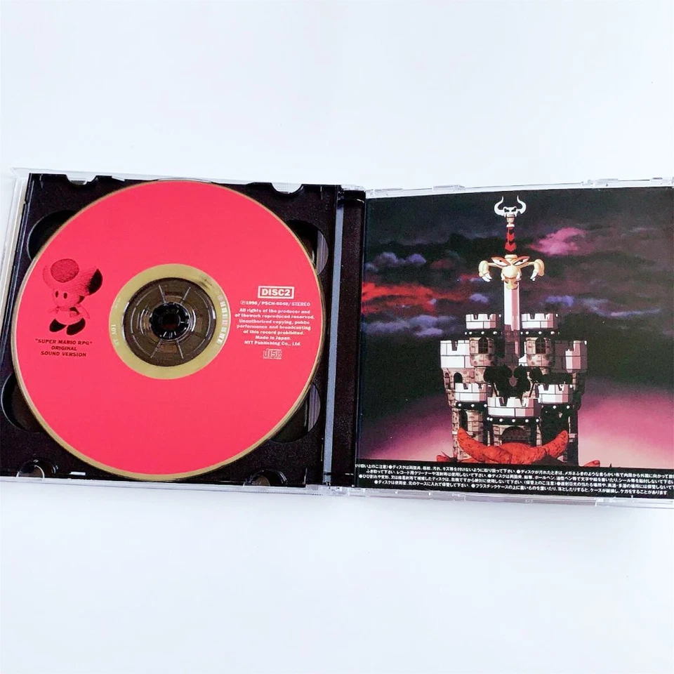 SUPER MARIO PRG ORIGINAL SOUND VERSION Soundtrack CD Game 1996 Japan Excellent - Immagine 4 di 4
