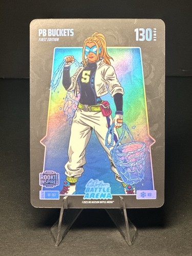 2026 Bo Jackson Battle Arena Battlefoil Paige Beuckers PB Buckets ICE FOIL