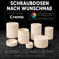 Drehverschlussdose Wunschmaß Radial Rillen H...