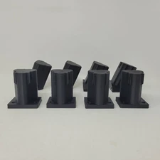Fits Milwaukee M12 Tool Holder Mount Black 4 of Each Organizer