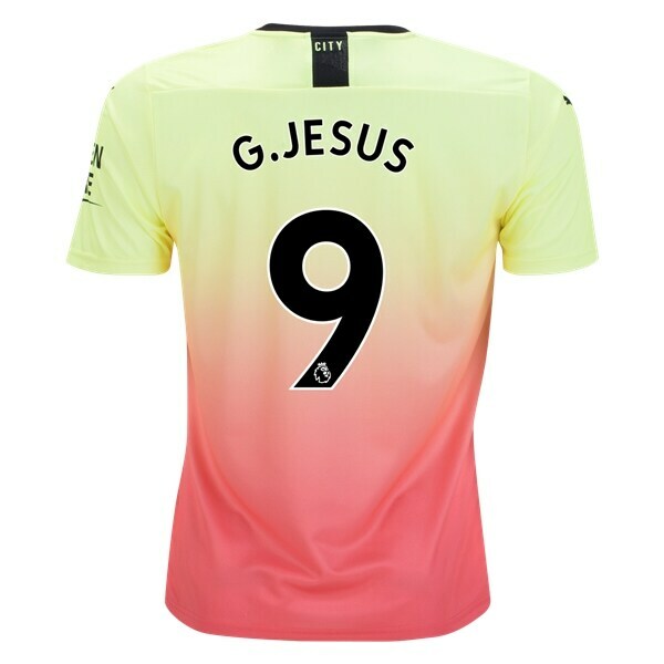Puma 2019-20 Manchester City Third G. Jesus 9 Jersey ...