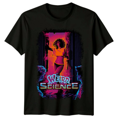 Weird Science (1985) Movie Poster Inspired T-Shirt Retro 80s Tee Unisex