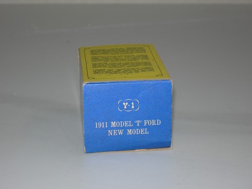 Vintage Lesney Matchbox Of Yesteryear 1911 Ford Model T No Y-1 - Picture 10 of 10
