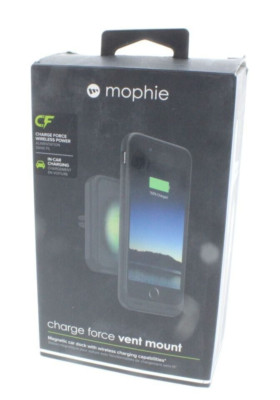 Mophie Charge Force Vent Mount Magnetic Car Dock Wireless Charging