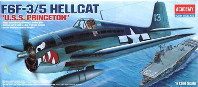 Academy 1:72 Grumman F6F-3/5 Hellcat - USS Princeton