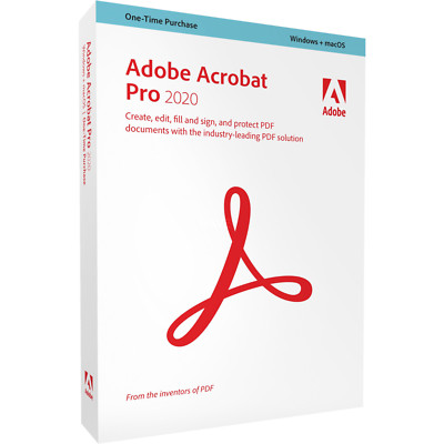 Adobe Acrobat Pro 2020 | Windows / Mac | Download | E-Mail Versand