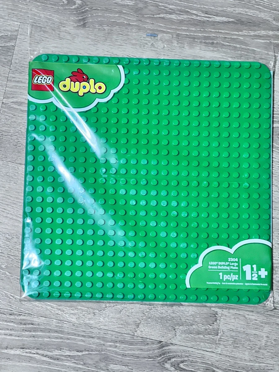 I hele verden Flytte appel LEGO DUPLO Creative Play Large Green Building Plate 2304 New Baseplate |  eBay