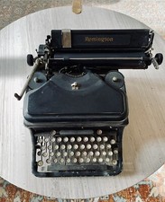 Antique Remington Noiseless Manuel Typewriter Black For Repair  Parts Display thumbnail