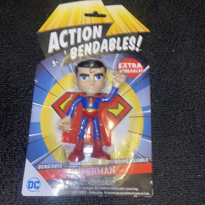 Superman Action Bend-Deez Super Hero Toy  Fidget DC Comics