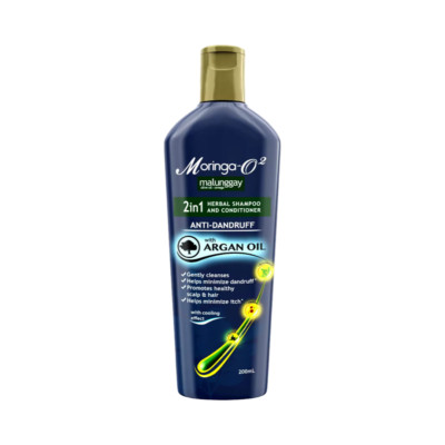 Moringa-O2 2-in-1 Dandruff Shampoo & Conditioner, 200mL