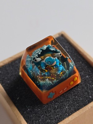 S-Craft Artisan Cherry MX keycap Pokemon - Blastoise