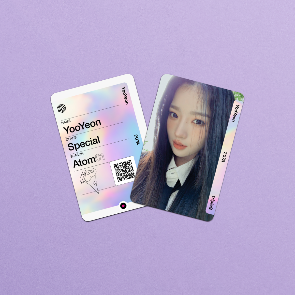 tripleS S5 YooYeon REPLICA objekt Atom01 200s Fanmade