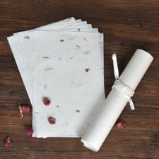 100X Chinese Letter Rice Xuan Paper Painting Calligraphy Floral Handmade Art New