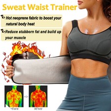 Men Waist Girdle Corset Fat Burner Tummy Tuck Belt Belly Slim Wrap Body Shapers
