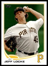 2013 Topps #372 Jeff Locke Pittsburgh Pirates Baseball
