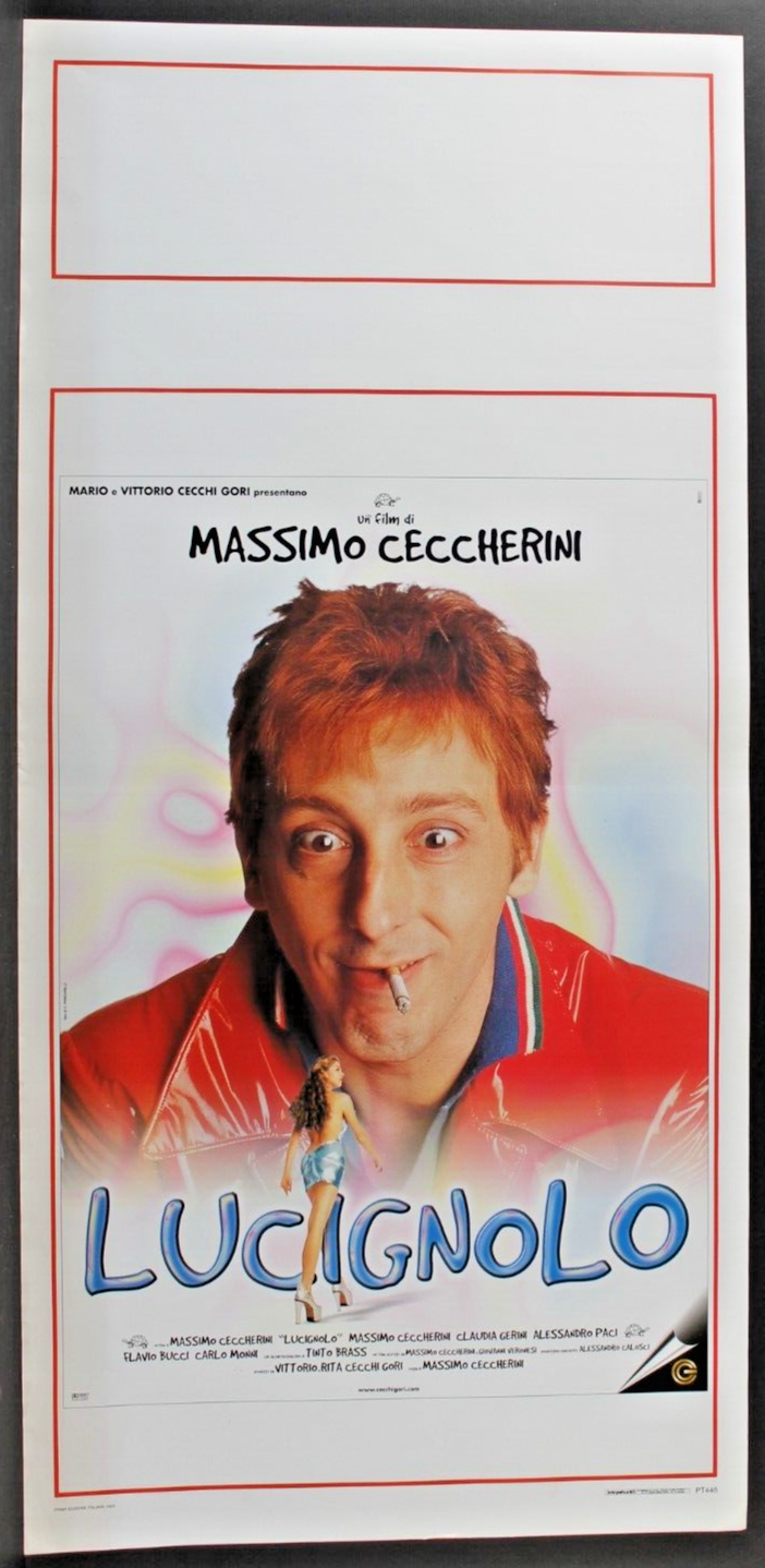 Locandina originale film Lucignolo (1999) - Regia di Massimo Ceccherini
