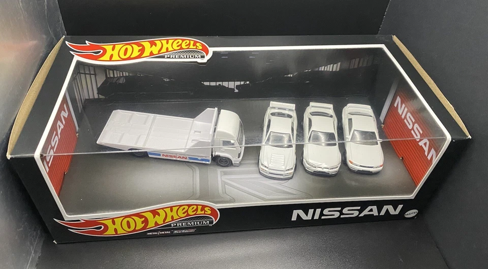 NUEVO RARO Hot Wheels Premium Nissan Skyline GT-R Garaje Coleccionista Set 🆓📦 Foto 3 de 4