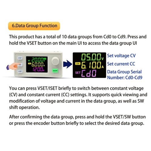 Portable Voltage Regulator Stabilizers Module Constant Current for Outdoor Use - Zdjęcie 5 z 8