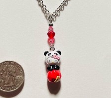 hello kitty charm necklace jewelry panda.