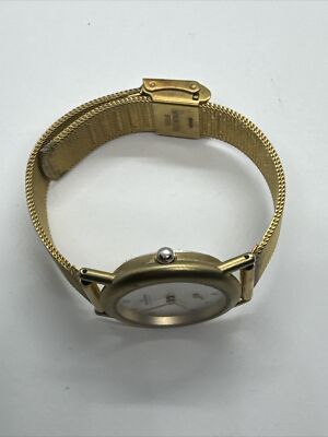 Skagen 5SGG Women\'s Gold Stainless Steel Mesh Analog Dial Quartz Watch AEA202 Skagen 5SGG Women main image 3