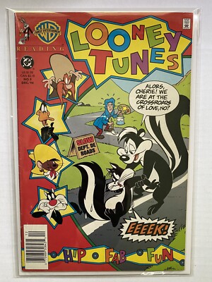 LOONEY TUNES #9 5.5 FN- BANNED PEPE LE PEW RAPE COVER NEWSSTAND SPEEDY GONZALES