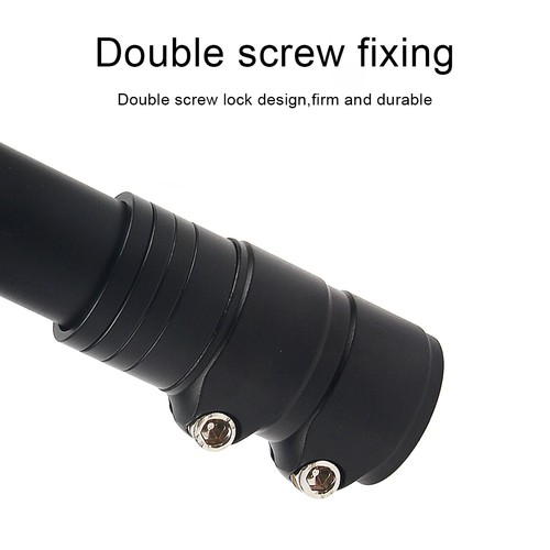 Mountain Bike Fork Stem Extender Bicycle Handlebar Riser Extension Adapter NEW - Picture 9 of 11