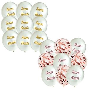 BULK OFFERS BALLOONS LATEX TEAM BRIDE HEN PARTY DECORATION NIGHT DO BRIDE TO BE 