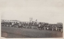 Antique 1922 Ostend Derby Belgium July 30 Finish Line Scene Rare Photo