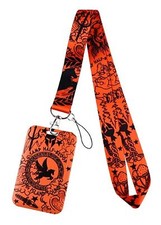 Camp Half-Blood Long Island Sound Themed Lanyard Keychain with ID Holder