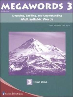 Decoding, Spelling, and Understanding Multisyllabic Words: Schwa Sou - VERY GOOD