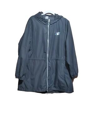 New Balance Black Full Zip Windbreaker Jacket Women`s Size 3X NWT