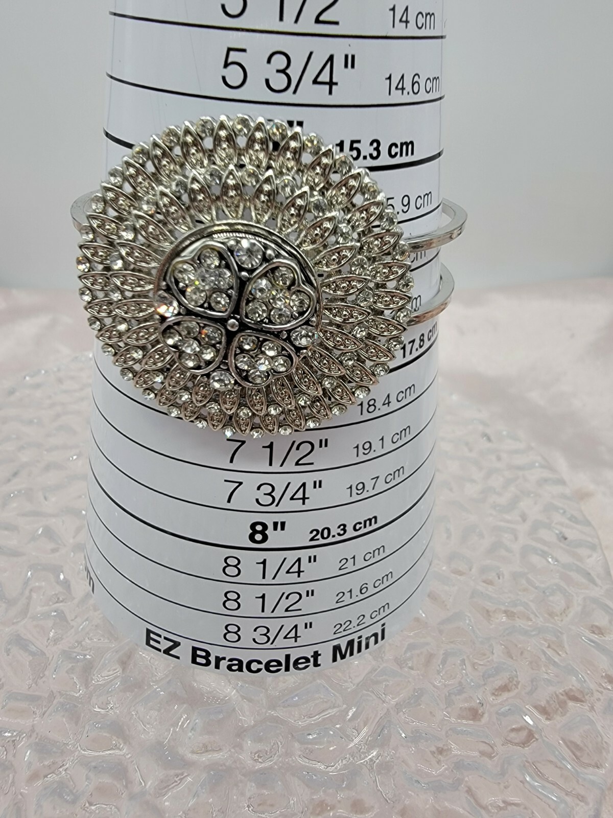 Statement Rhinestone Interchangeable Snap Charms … - image 8