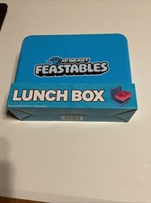 Mr Beast Feastables World's Coolest Collectible Lunch Box, BPA-Free, Blue -New
