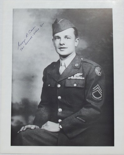 George R. Caron Tail Gunner Enola Gay Crew Signed Photograph Hiroshima ...